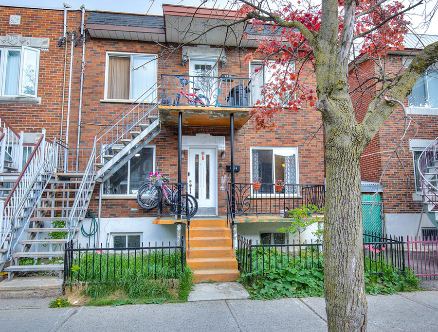 Triplex vendu - Montréal (Ahuntsic/La Petite-Patrie)